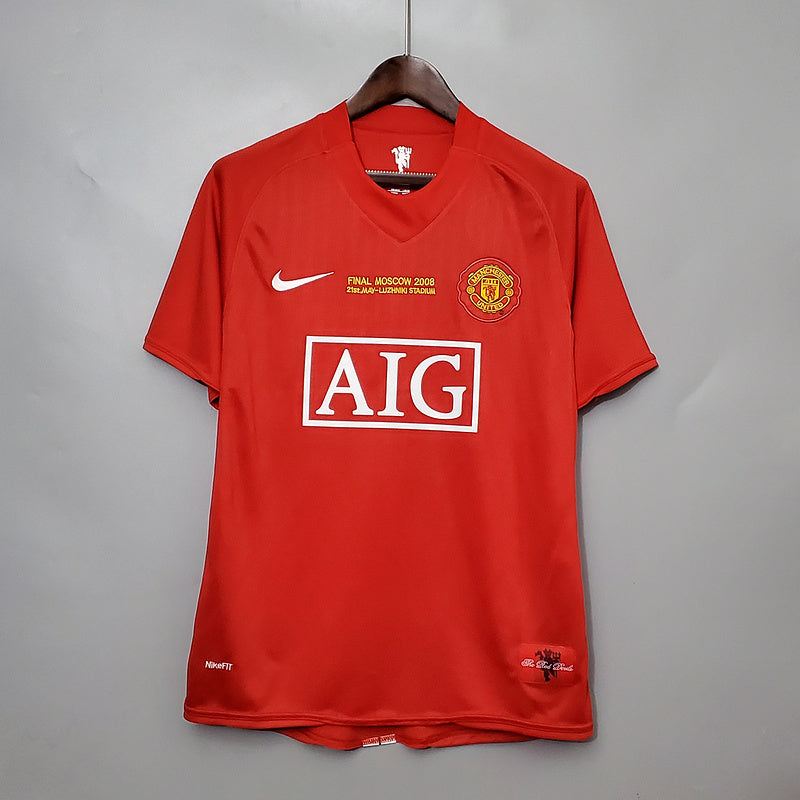 Retro Manchester United Home CL Final 07-08