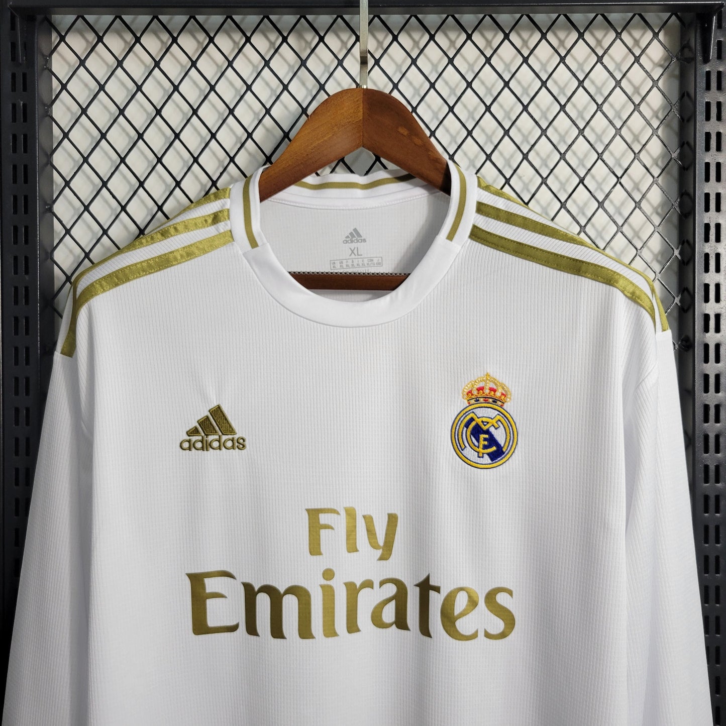 Retro Real Madrid Home Long Sleeve 19-20