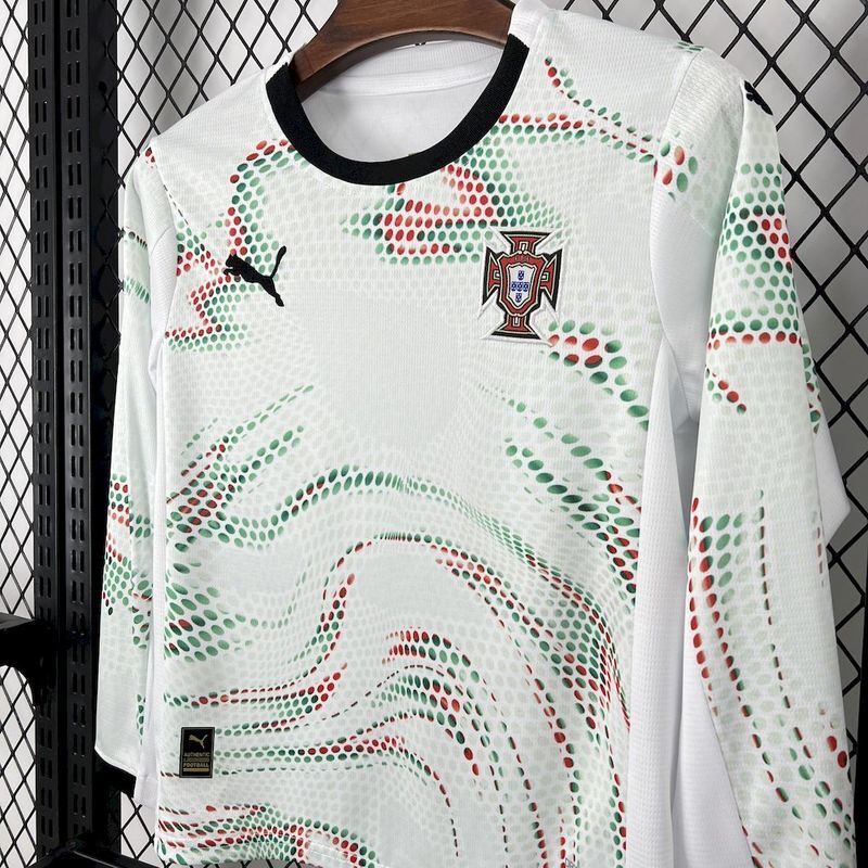 Kids Portugal Away Long Sleeve 25-26