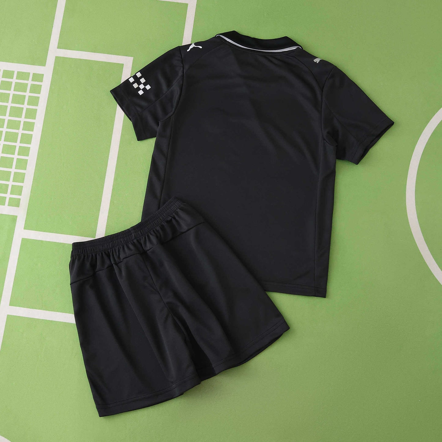 Kids Manchester City Black Away 25-26