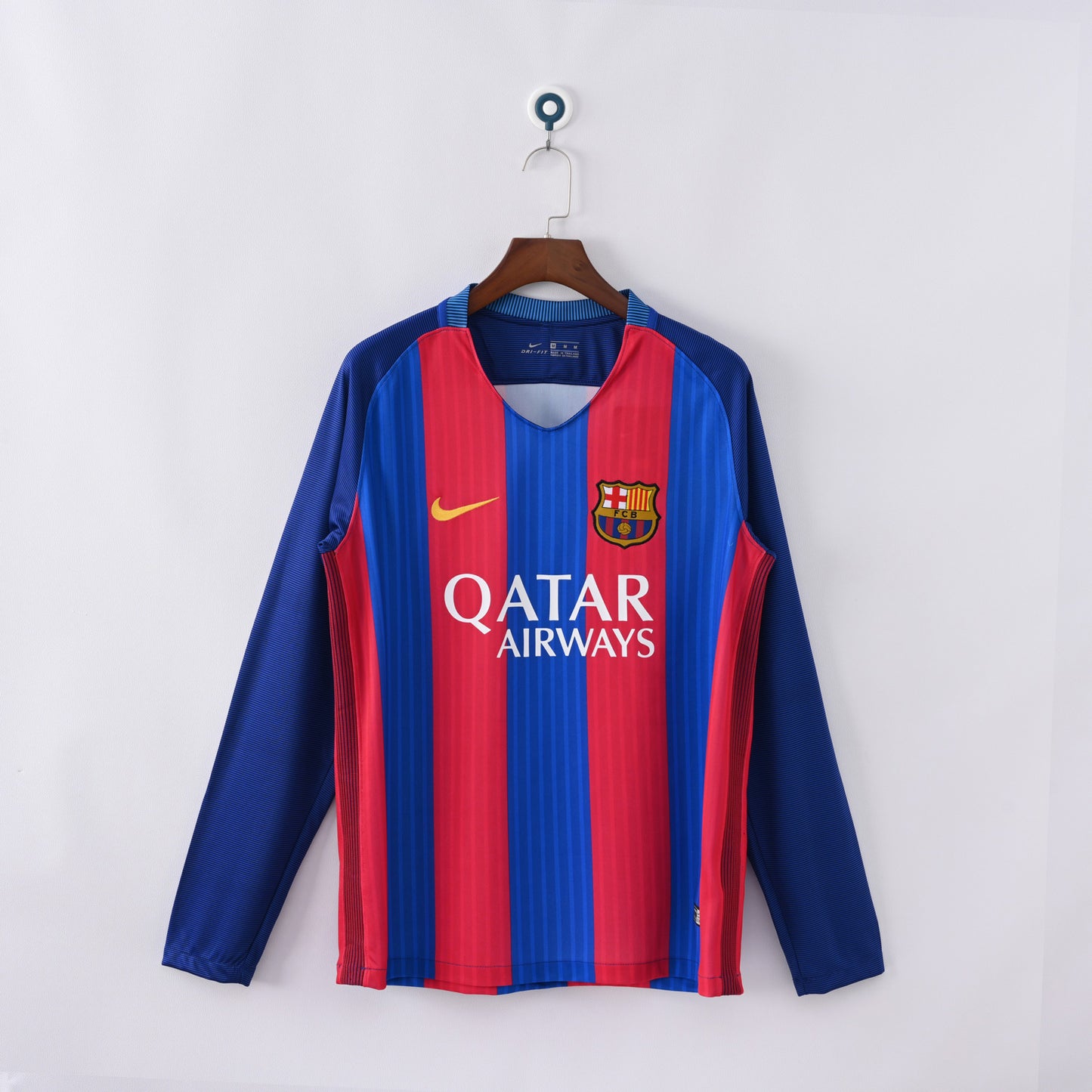 Retro FC Barcelona Home Long Sleeve 16-17