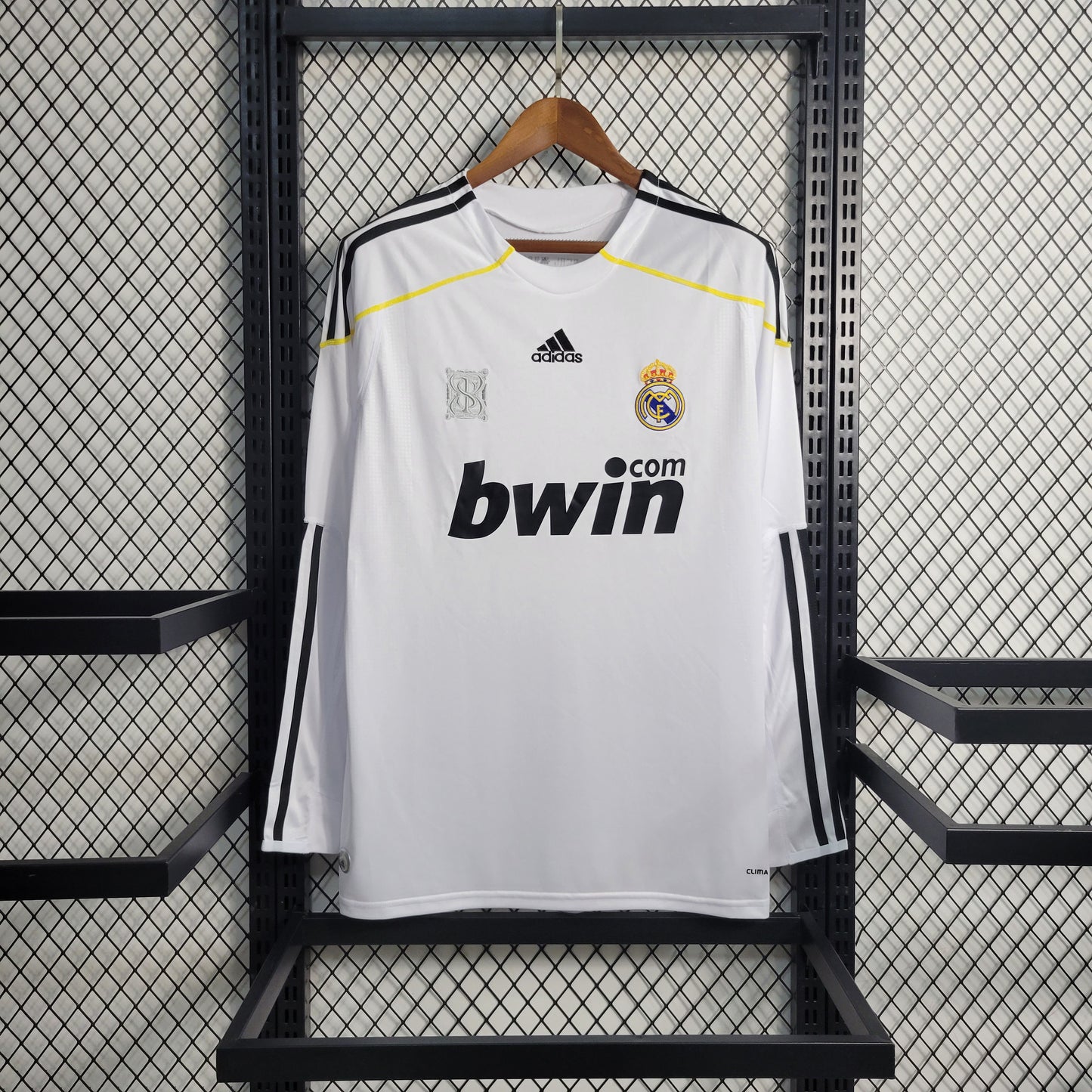 Retro Real Madrid Home Long Sleeve 09-10