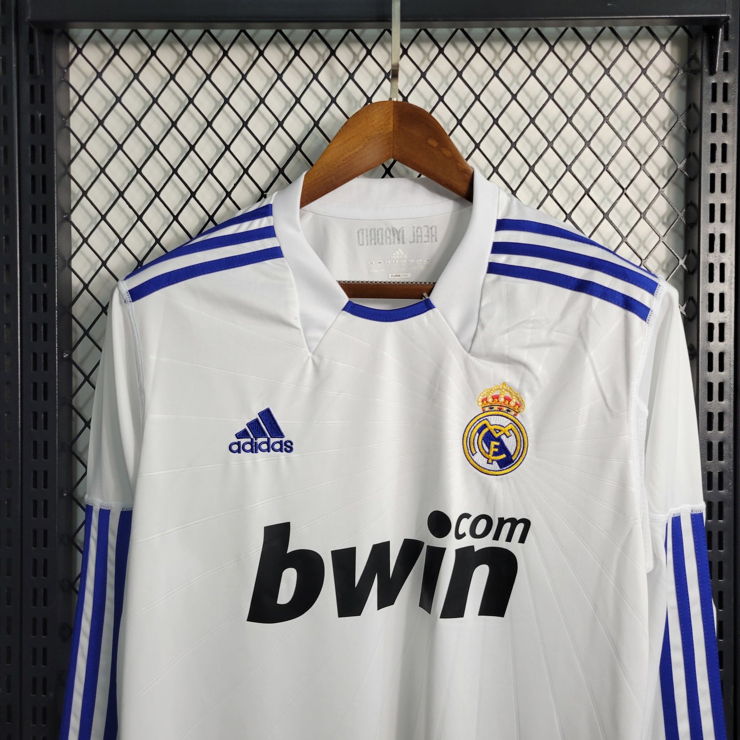 Retro Real Madrid Home Long Sleeve 10-11