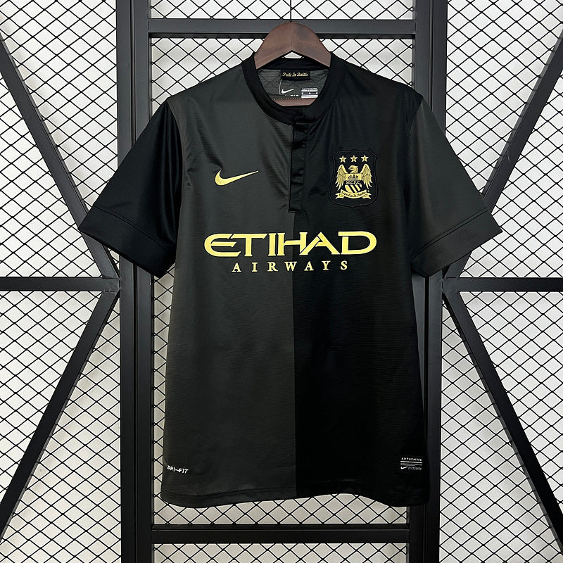 Retro Manchester City Away Black 13-14