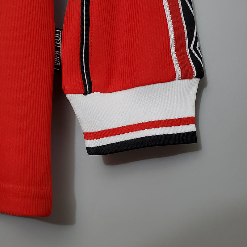 Retro Manchester United Home Long Sleeve 98-99