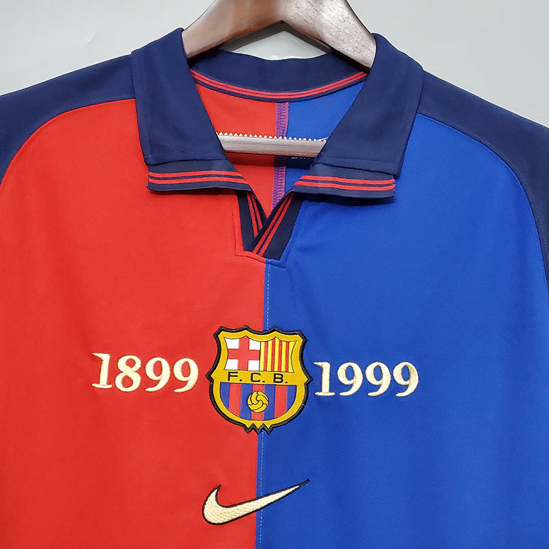 Retro FC Barcelona Home 100th Anniversary