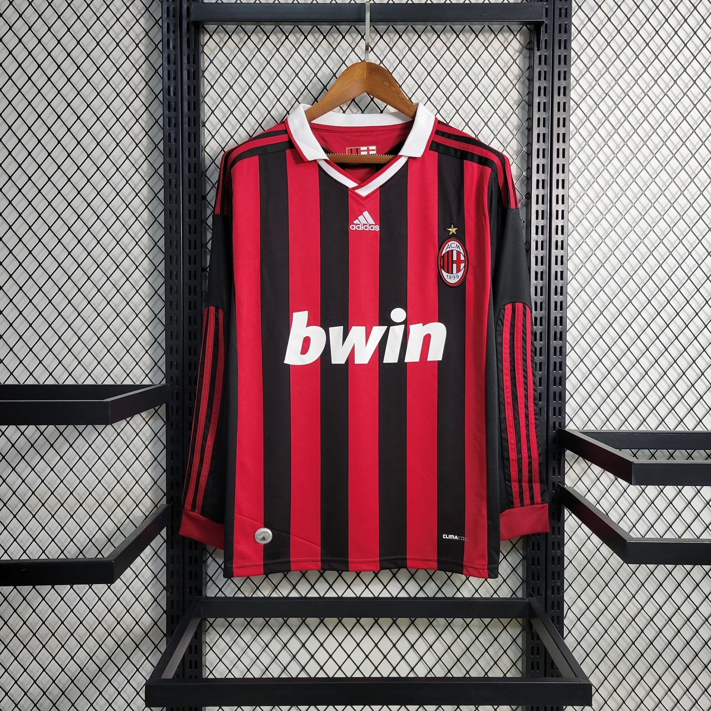 Retro AC Milan Home Long Sleeve 09-10