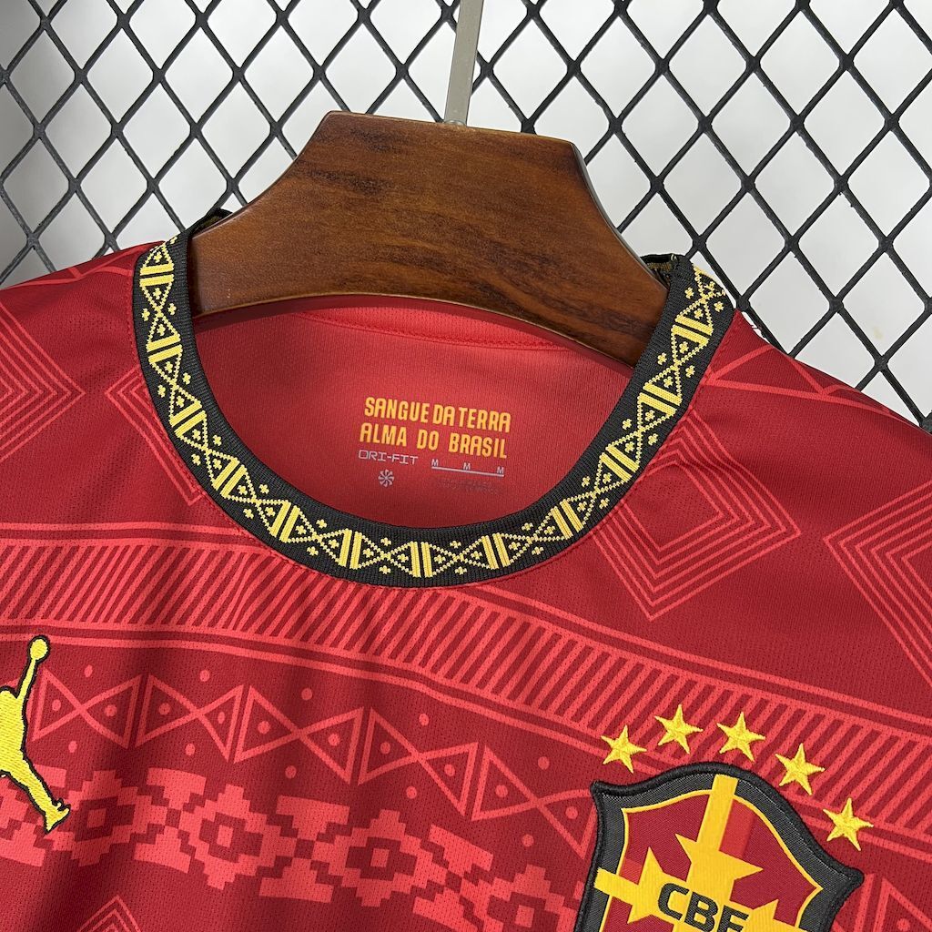 Brazil Red Jordan 25-26