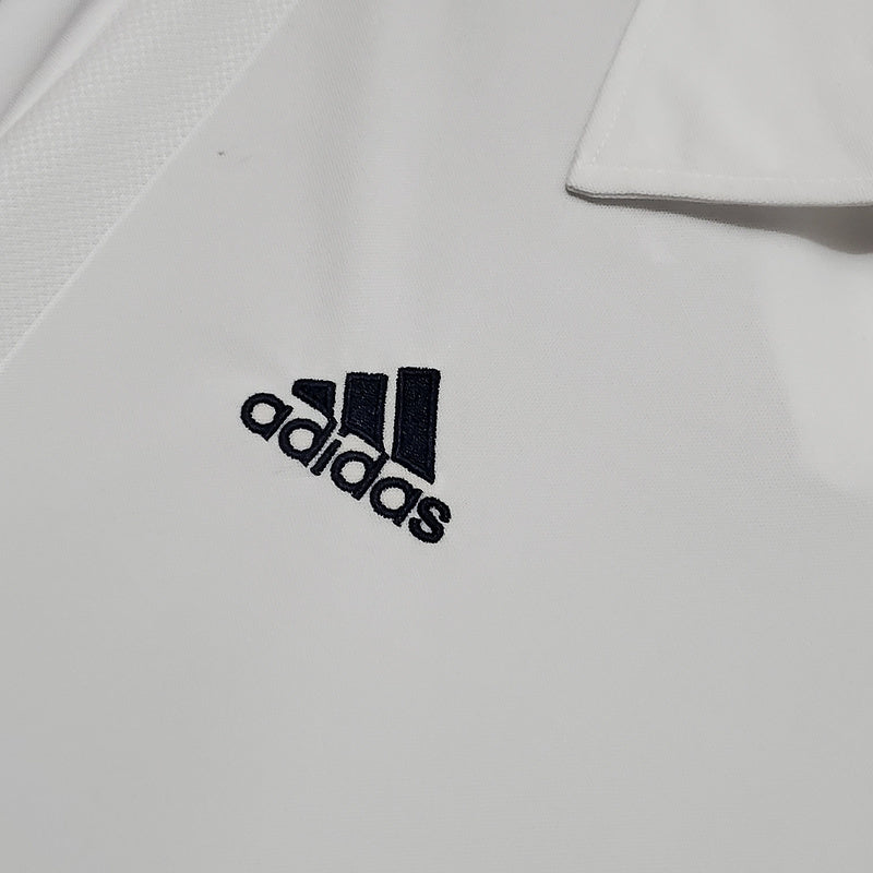 Retro Real Madrid Home Long Sleeve 2002