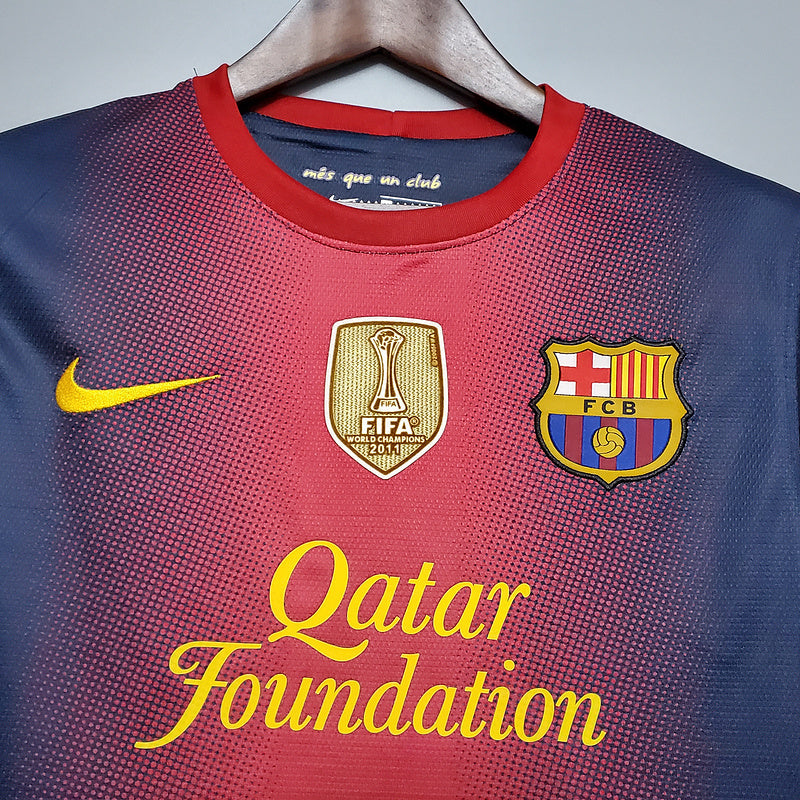 Retro FC Barcelona Home 12-13