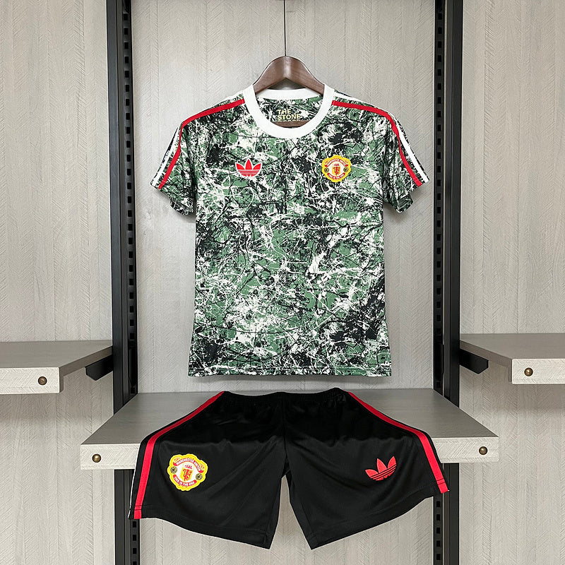 Kids Manchester United Green Away 24-25