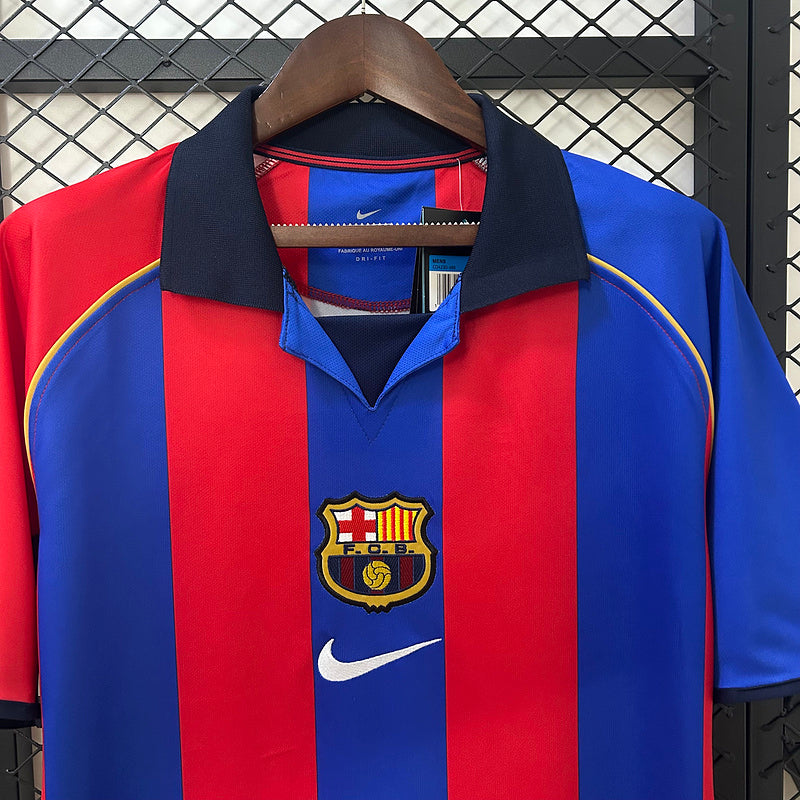 Retro FC Barcelona Home 01-02