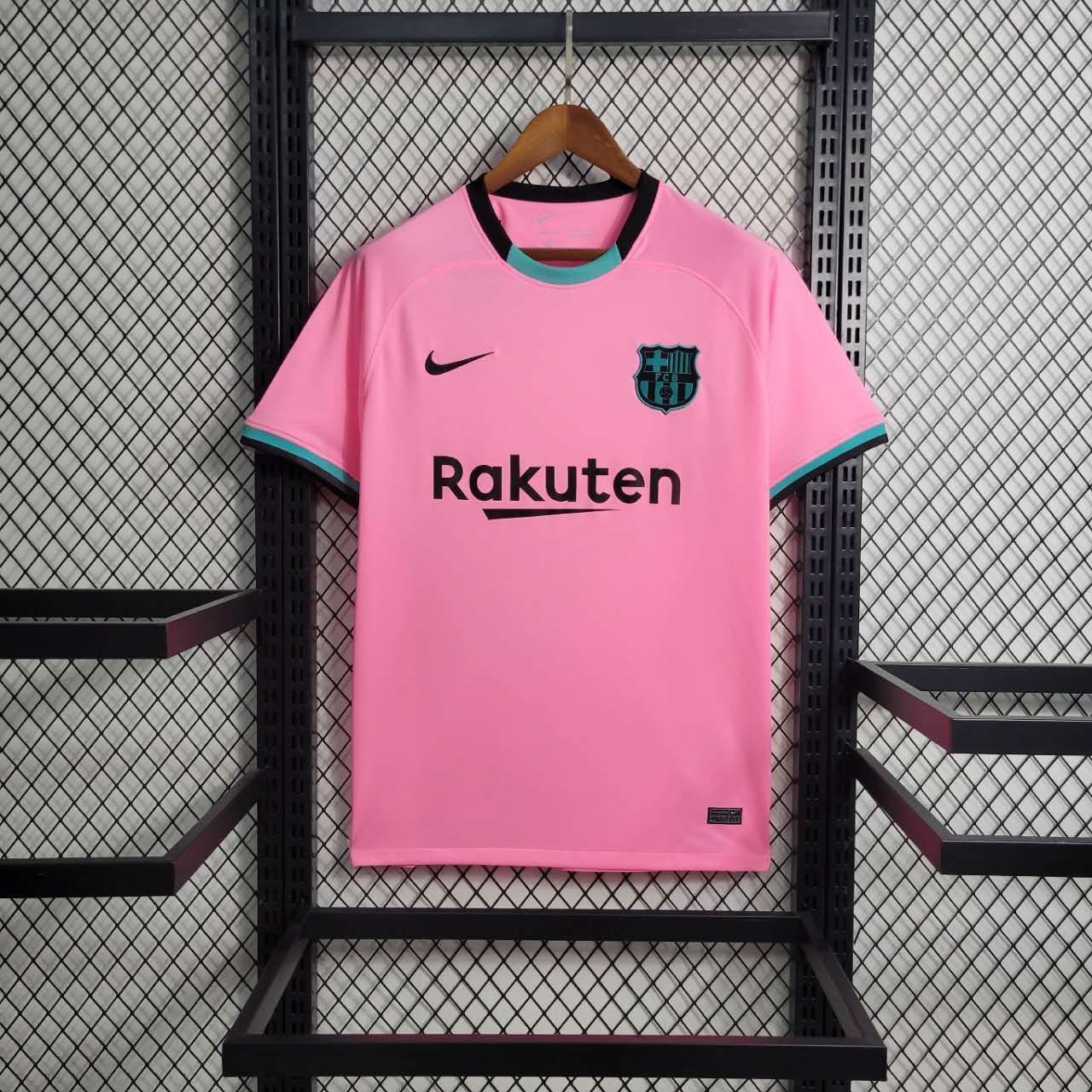 Retro FC Barcelona Third Away Pink 19-20