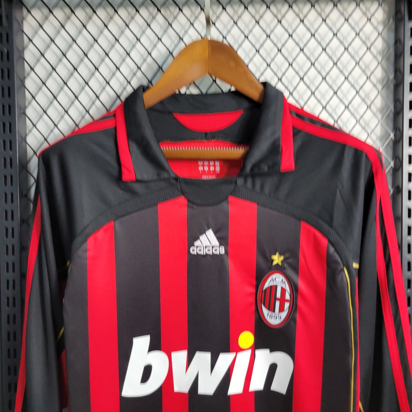Retro AC Milan Home Long Sleeve 06-07