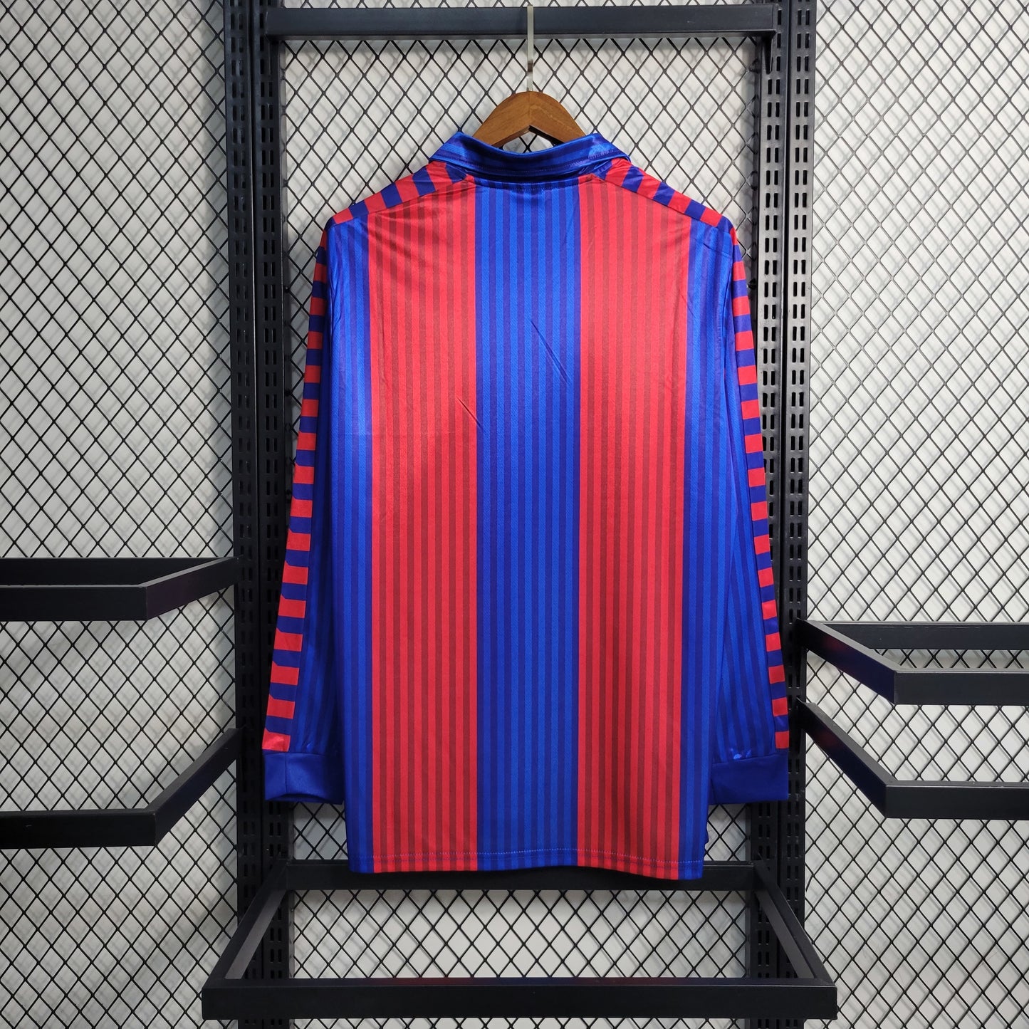 Retro FC Barcelona Home Long Sleeve 92