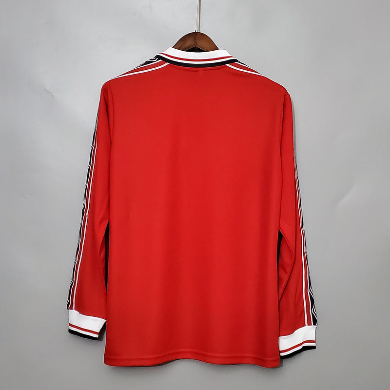 Retro Manchester United Home Long Sleeve 98-99