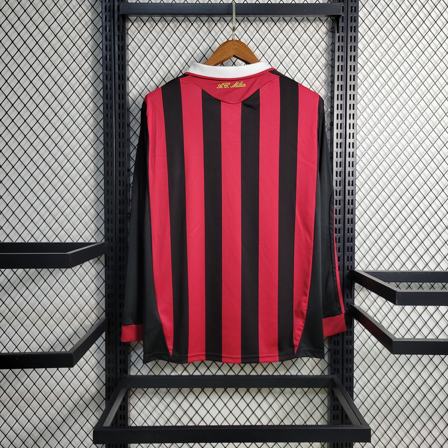Retro AC Milan Home Long Sleeve 09-10