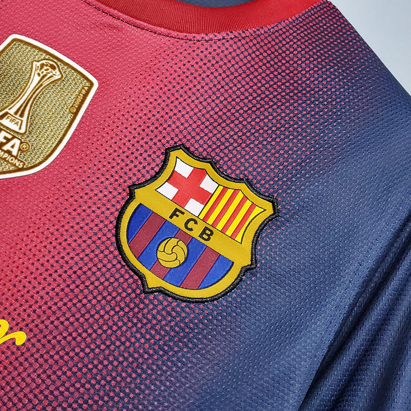 Retro FC Barcelona Home 12-13
