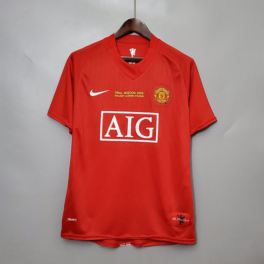 Retro Manchester United Home CL Final 07-08