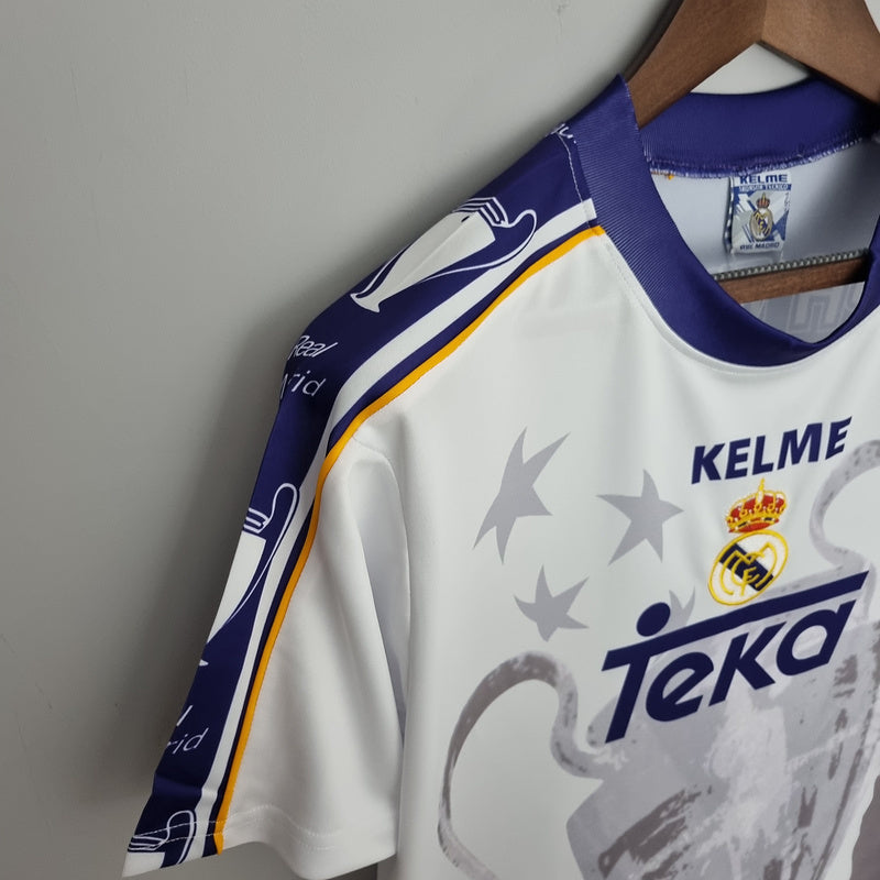 Retro Real Madrid Home CL 97-98