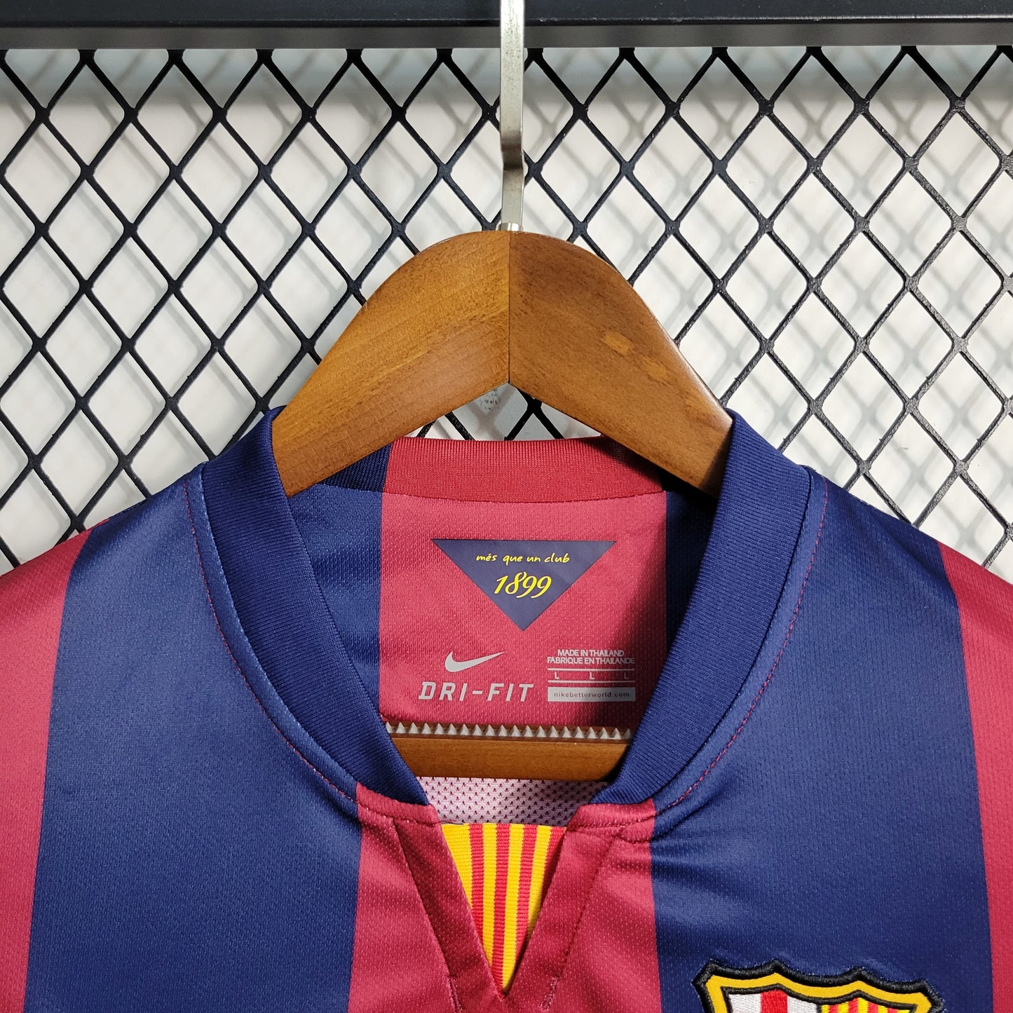 Retro FC Barcelona Home Long Sleeve 14-15