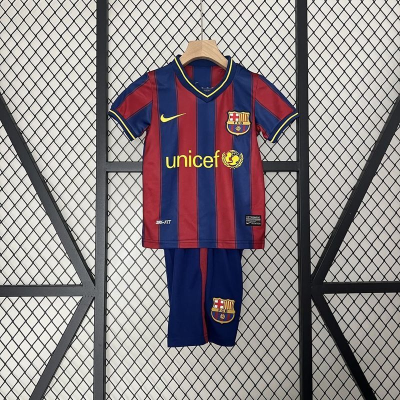 Kids FC Barcelona Home 09-10