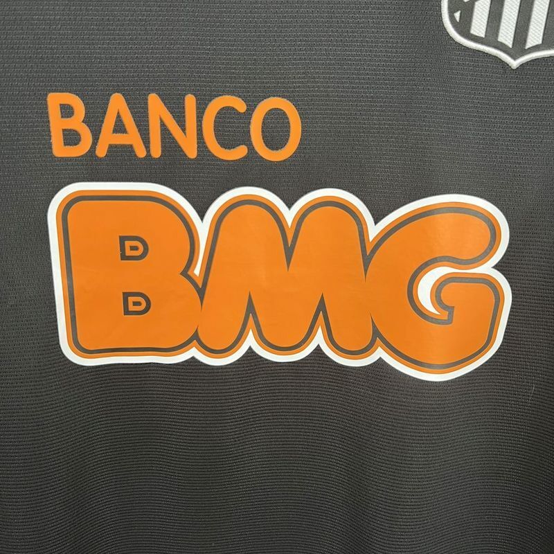 Retro Santos Away Black 11-12