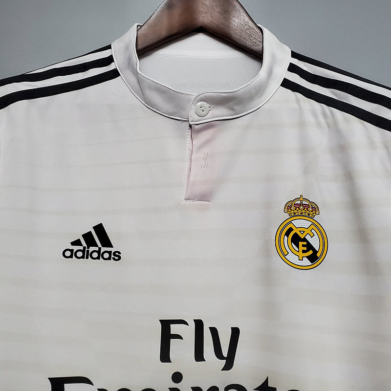 Retro Real Madrid Home Long Sleeve 14-15
