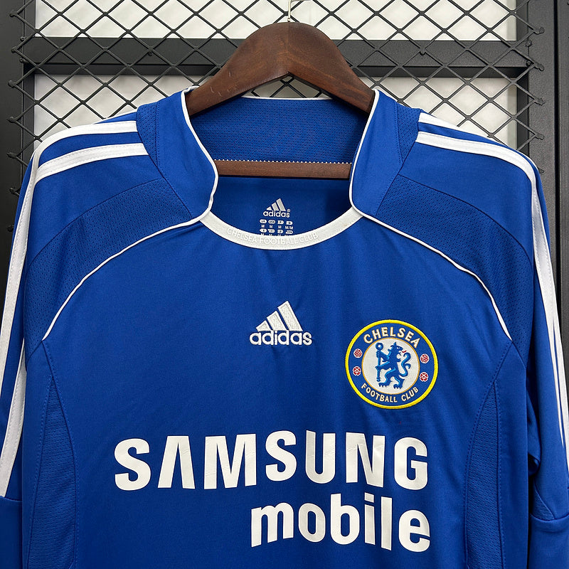 Retro Chelsea Home Long Sleeve 06-07