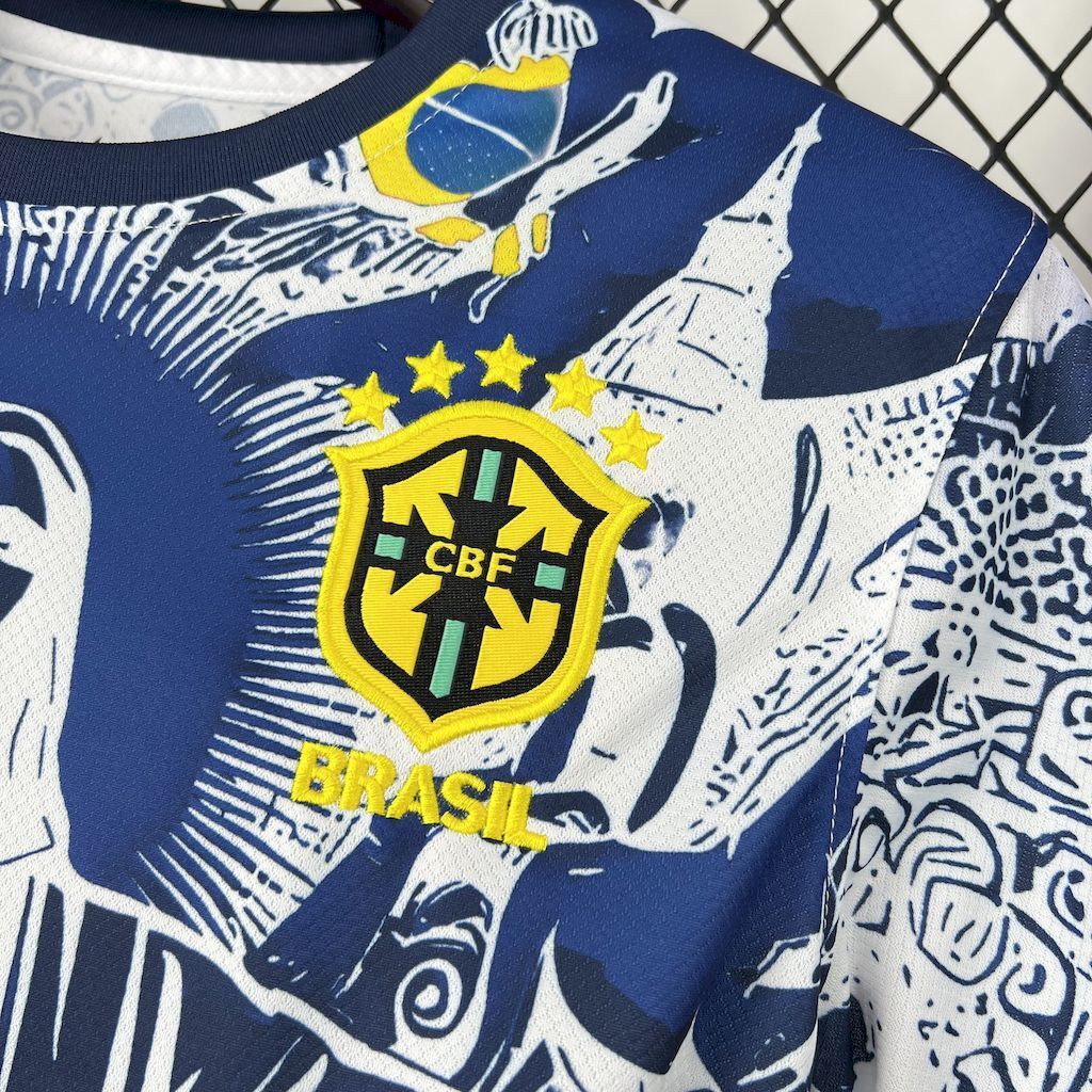 Brazil Blue & White 25-26