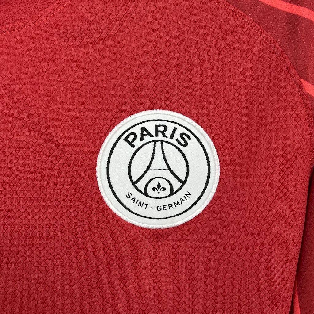 PSG Fourth Away Red Long Sleeve 24-25