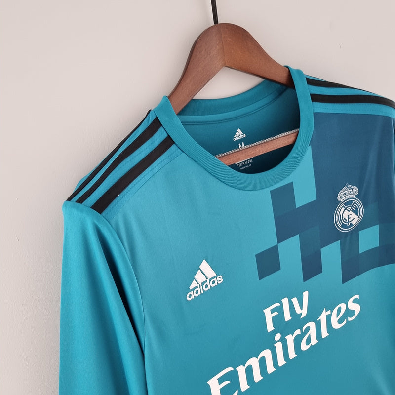 Retro Real Madrid Third Away Long Sleeve 17-18