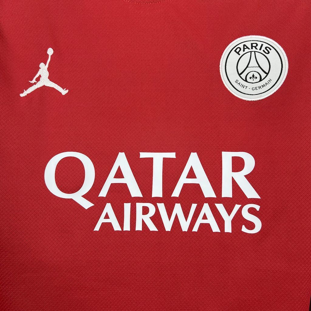 PSG Fourth Away Red Long Sleeve 24-25