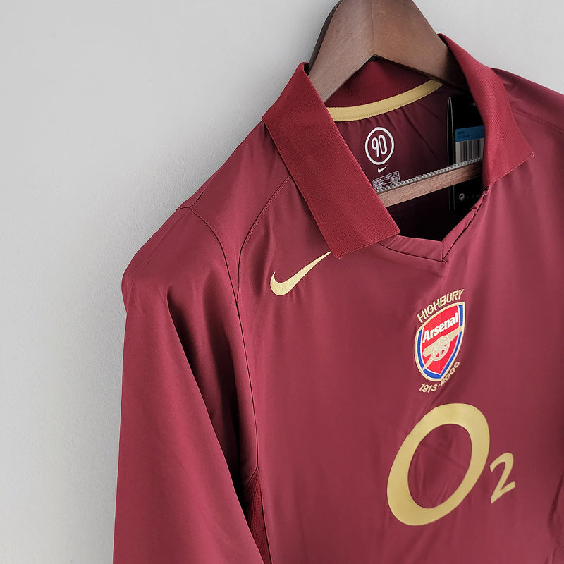 Retro Arsenal Home Long Sleeve 05-06