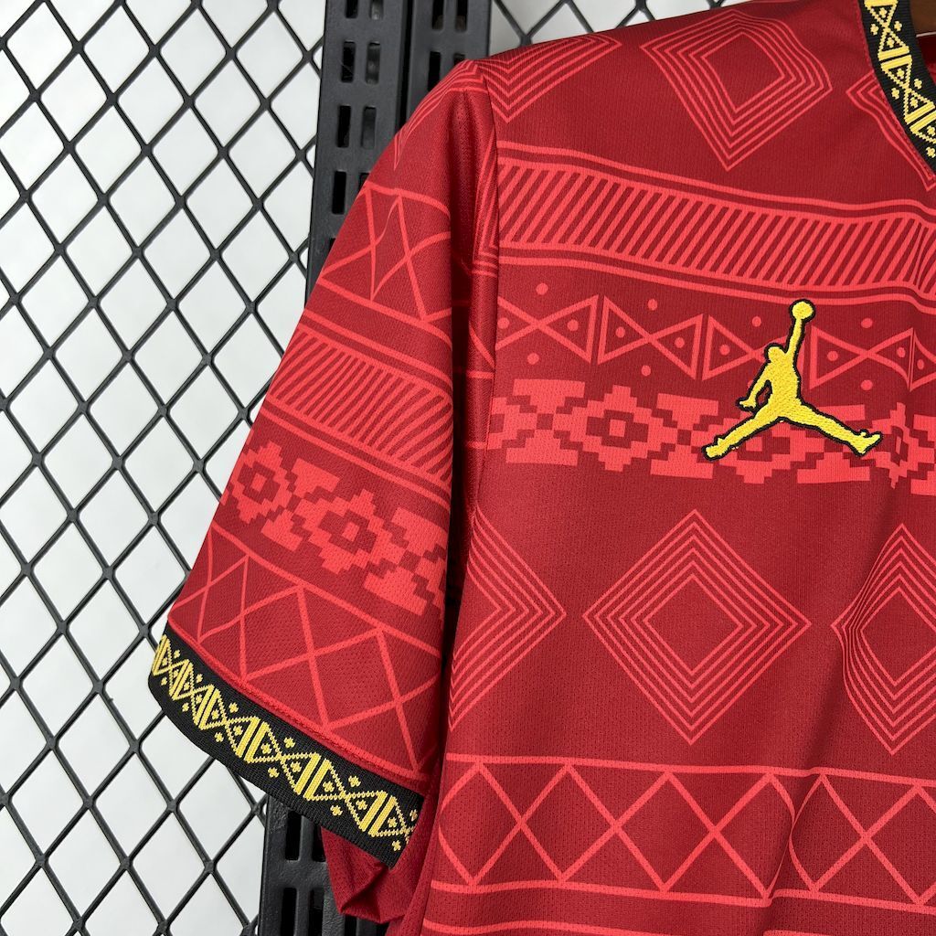 Brazil Red Jordan 25-26