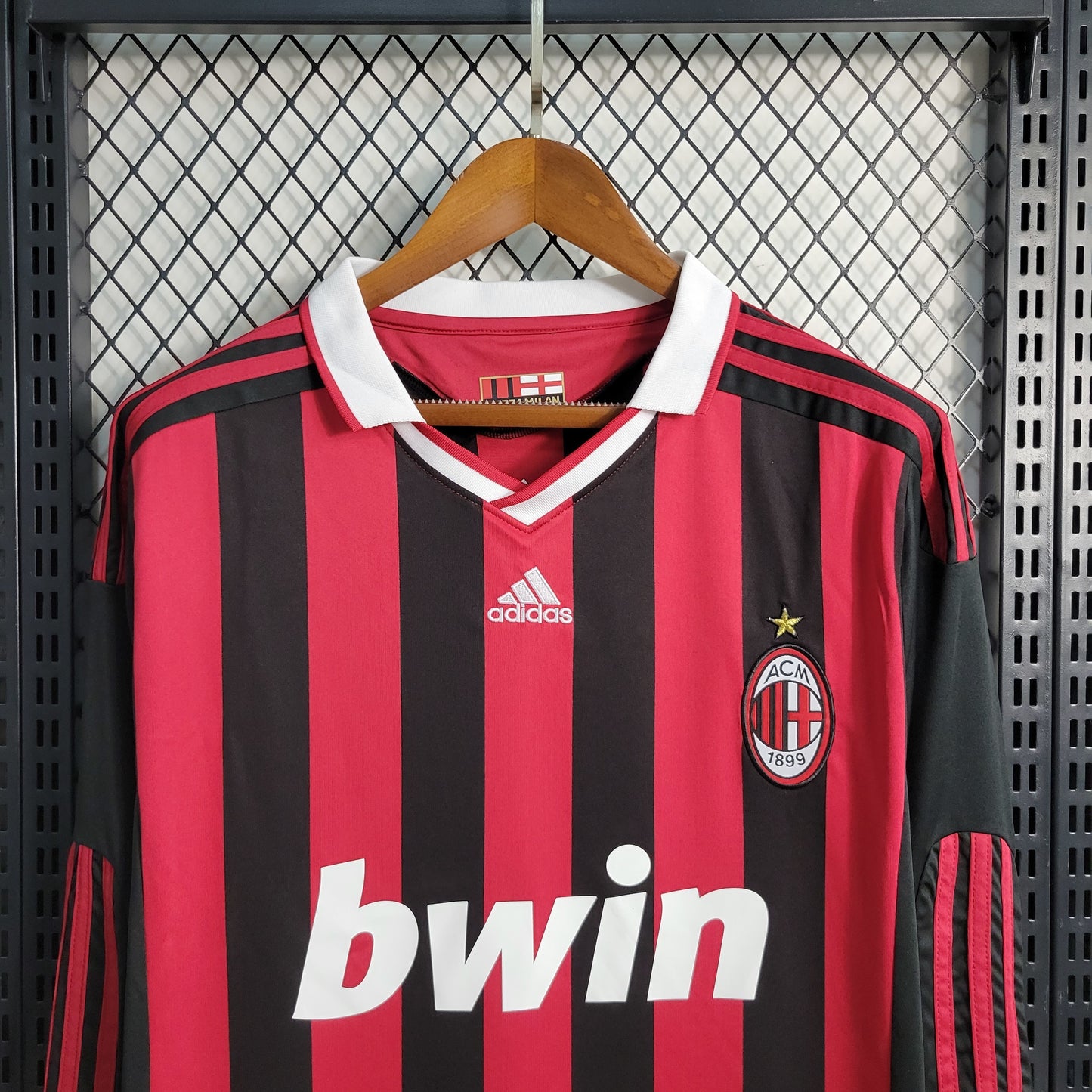 Retro AC Milan Home Long Sleeve 09-10