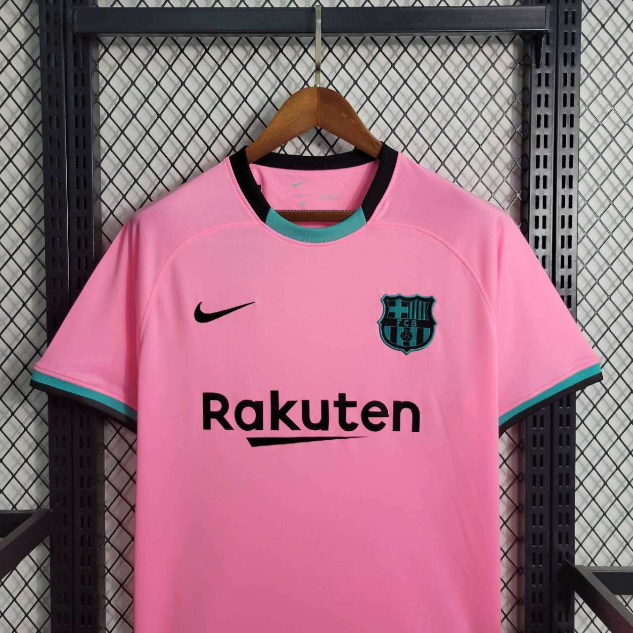 Retro FC Barcelona Third Away Pink 19-20