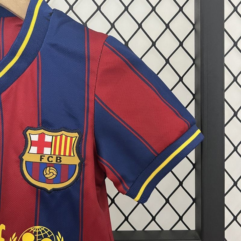 Kids FC Barcelona Home 09-10