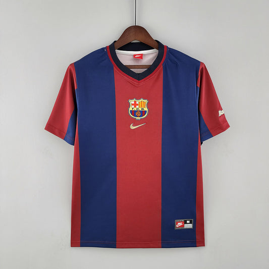 Retro FC Barcelona Home 98-99