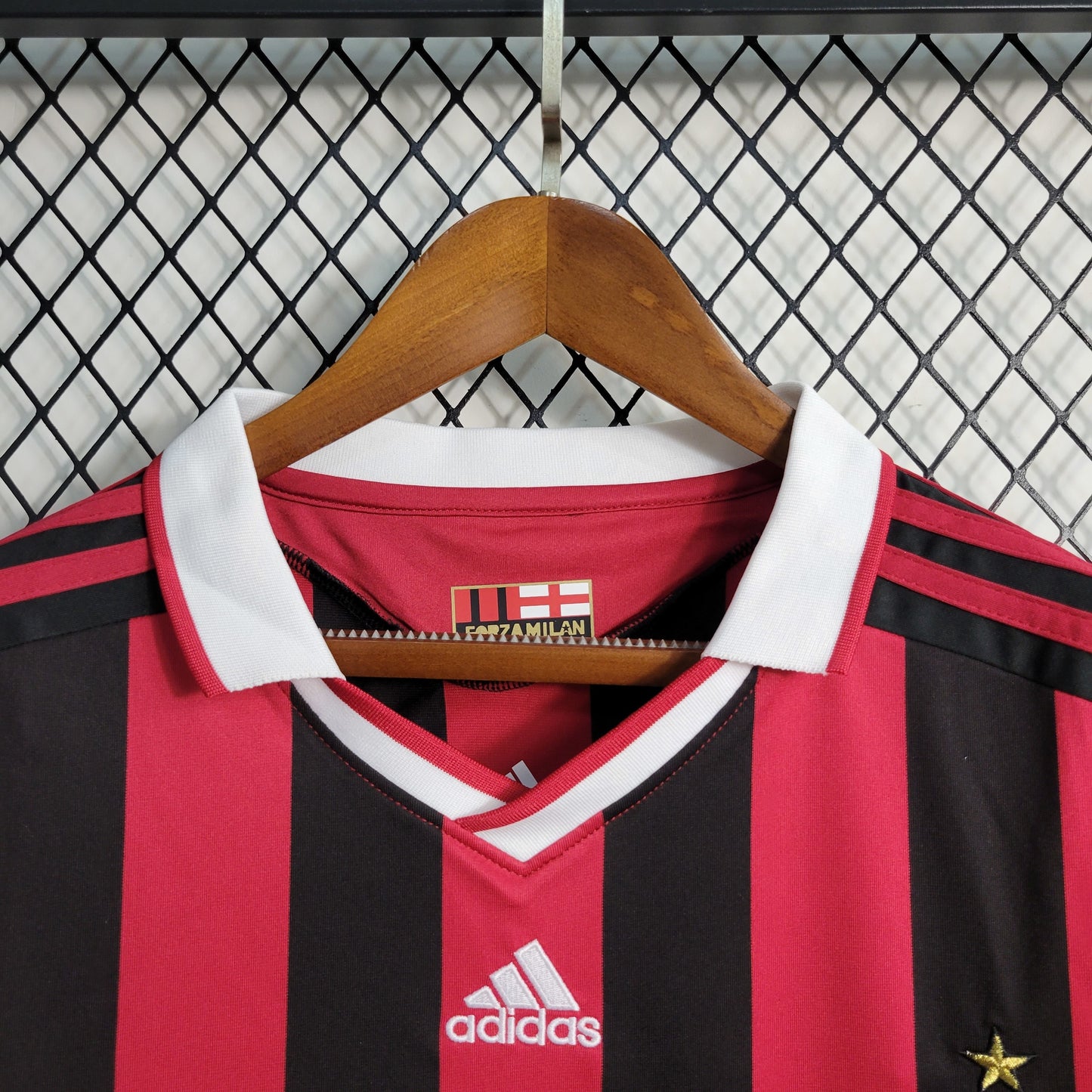 Retro AC Milan Home Long Sleeve 09-10