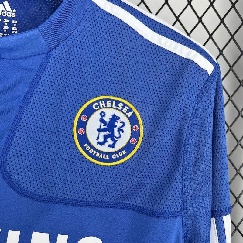 Retro Chelsea Home Long Sleeve 09-10