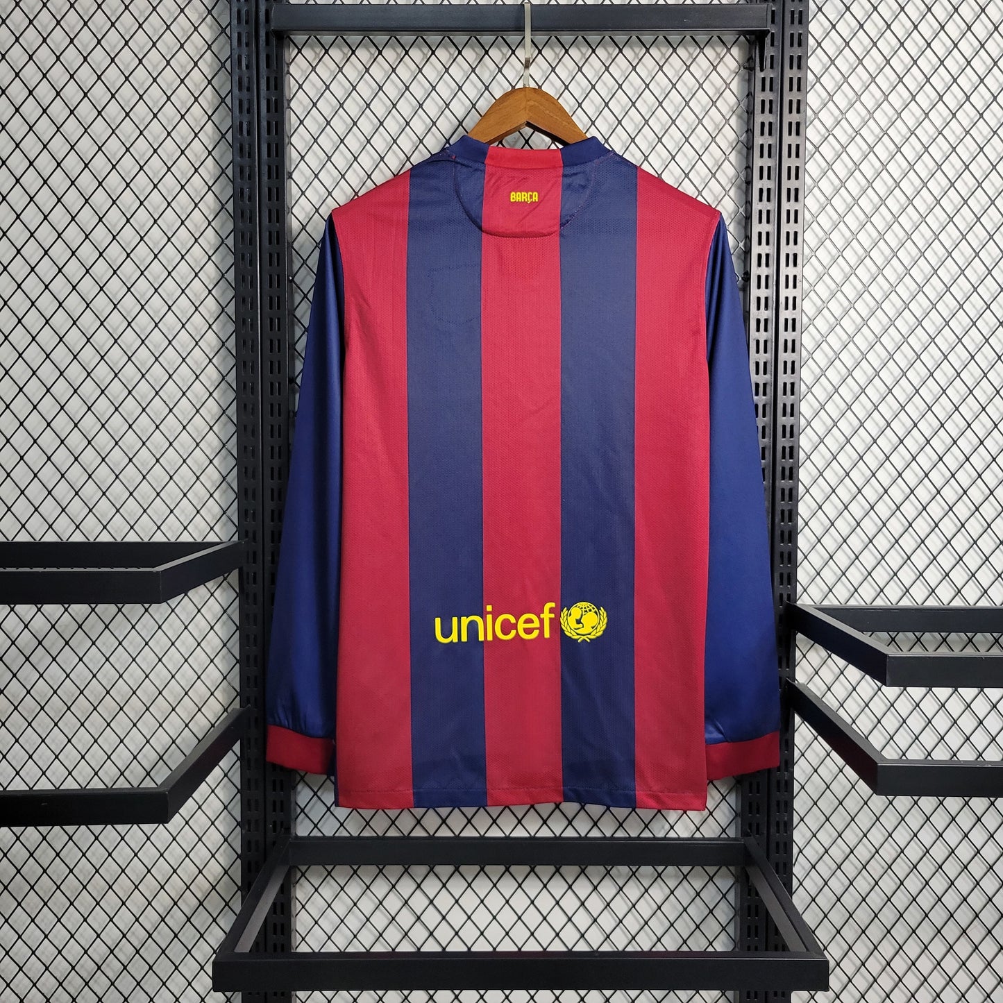 Retro FC Barcelona Home Long Sleeve 14-15