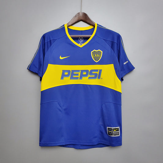 Retro Boca Juniors Home 03-04