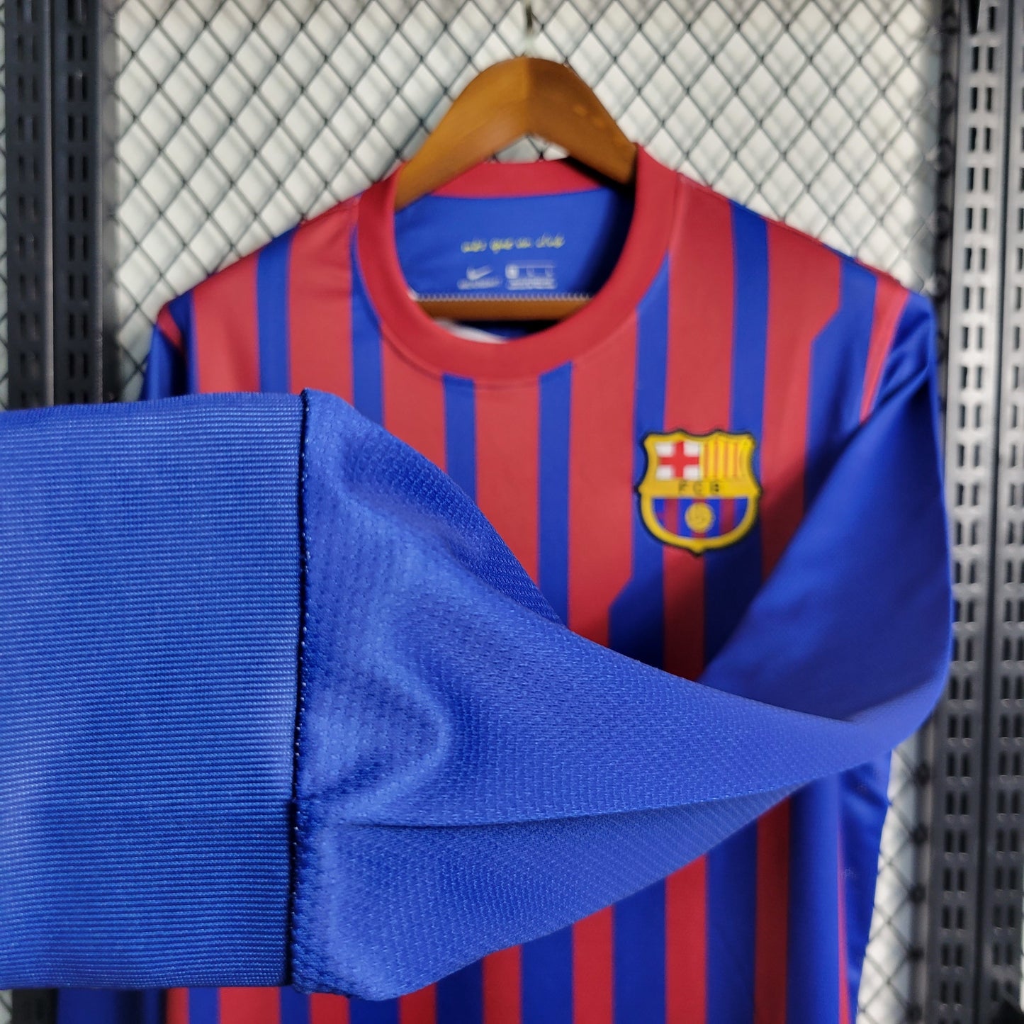 Retro FC Barcelona Home Long Sleeve 11-12