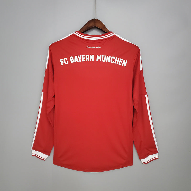Retro FC Bayern Munich Home CL Final Long Sleeve 13-14