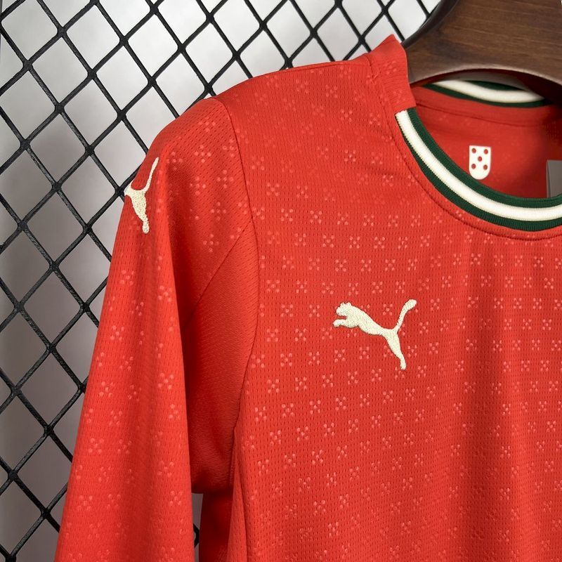 Kids Portugal Home Long Sleeve 25-26