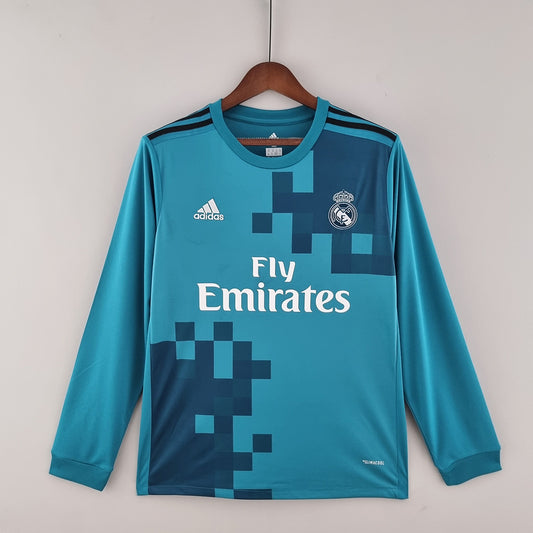 Retro Real Madrid Third Away Long Sleeve 17-18