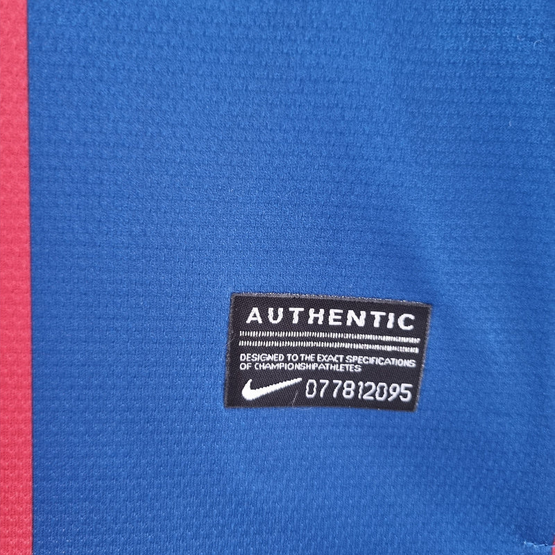 Retro FC Barcelona Home CL Long Sleeve 10-11