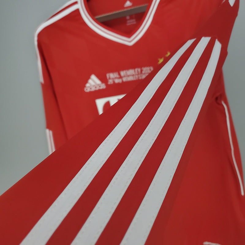 Retro FC Bayern Munich Home CL Final Long Sleeve 13-14
