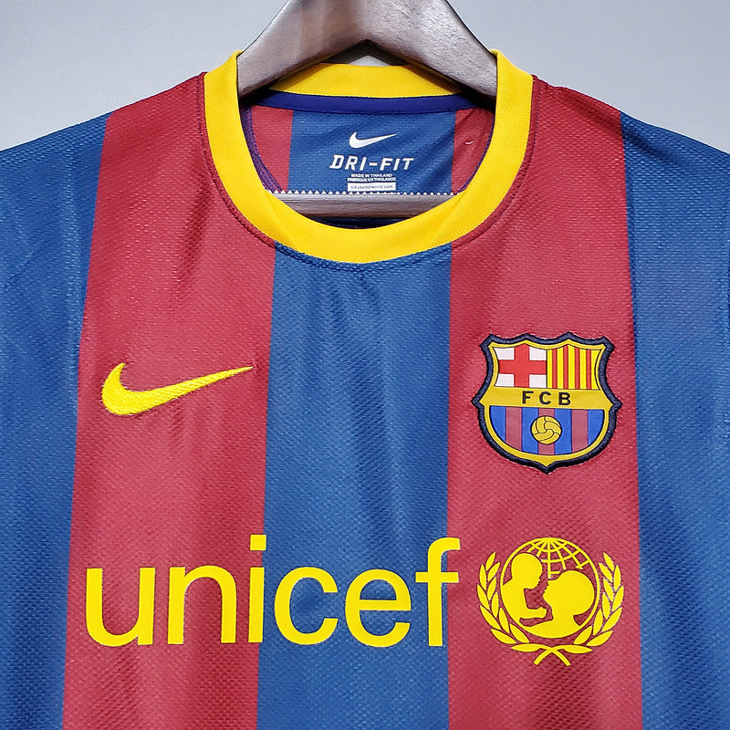 Retro FC Barcelona Home 10-11